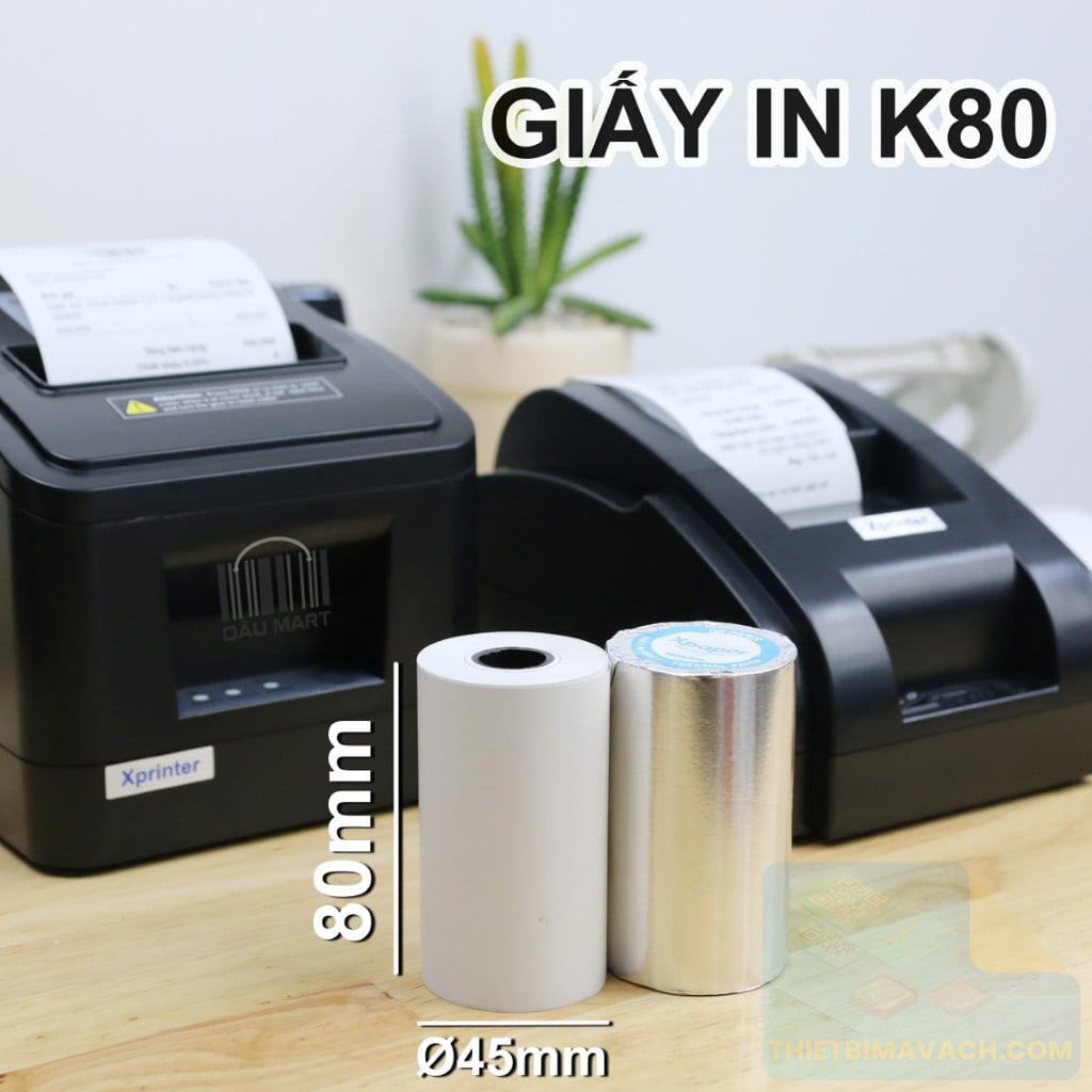 Giấy in hóa đơn K80x45