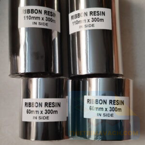 Ribbon in mã vạch Resin 110mm x 300m
