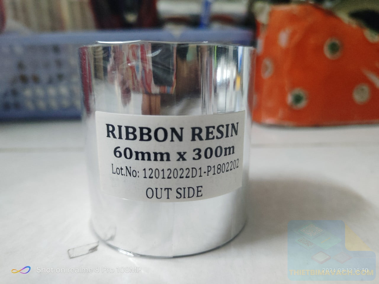 Film mực resin 60mm x 300m - ảnh 1