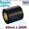 Film mực resin 60mm x 300m