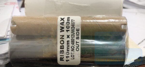 Mực In Mã Vạch Wax 110mm x 100m - Ảnh 4