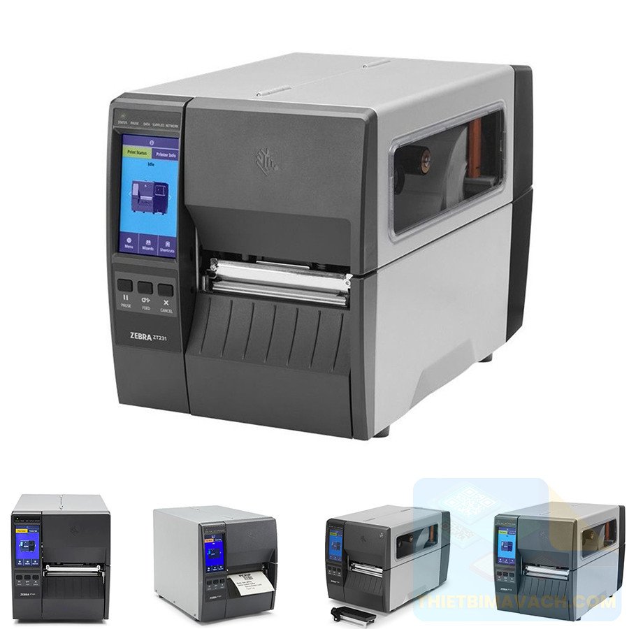 cấu tạo máy in mã vạch