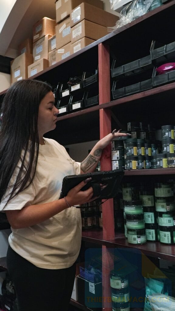 mã vạch nhiều cửa hàng